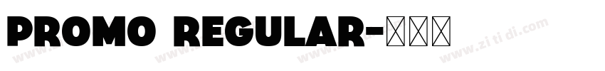 Promo Regular字体转换